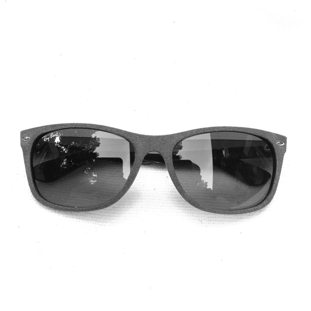 Ray-Ban New Wayfarers with Grey Alcantara Suede!